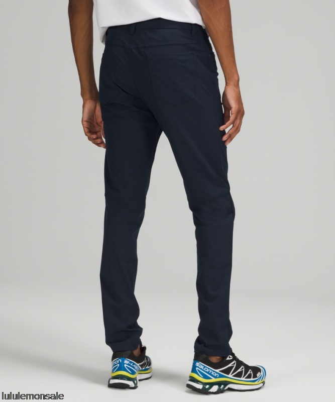 Lululemon Deutschland DELULU1026 | Abc Slim-fit Hose 34 Warpstreme True Navy